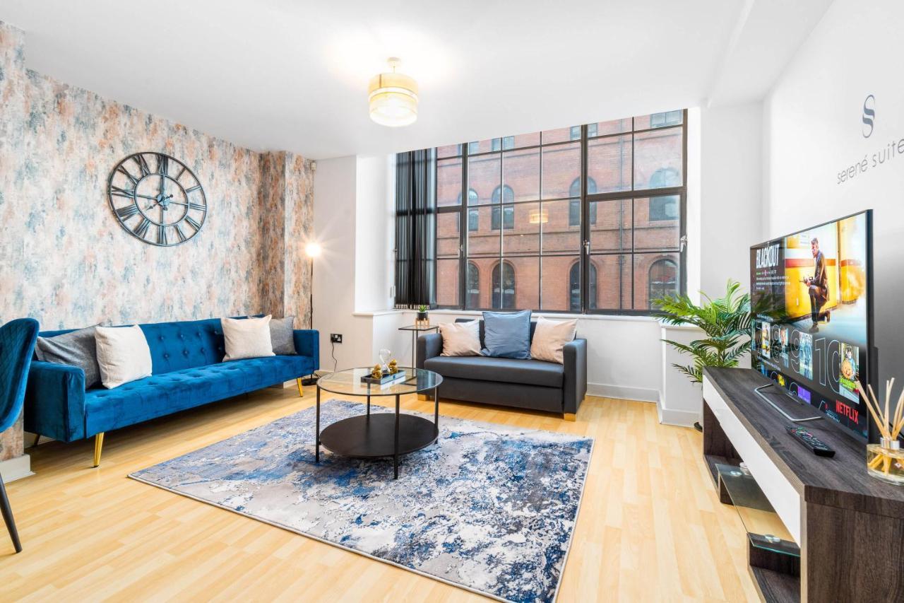 Beautiful Birmingham Central Spacious Apartment-Free Parking, Wifi, Contractors, Hs2, Bullring, Birmingham City Fc Exterior foto