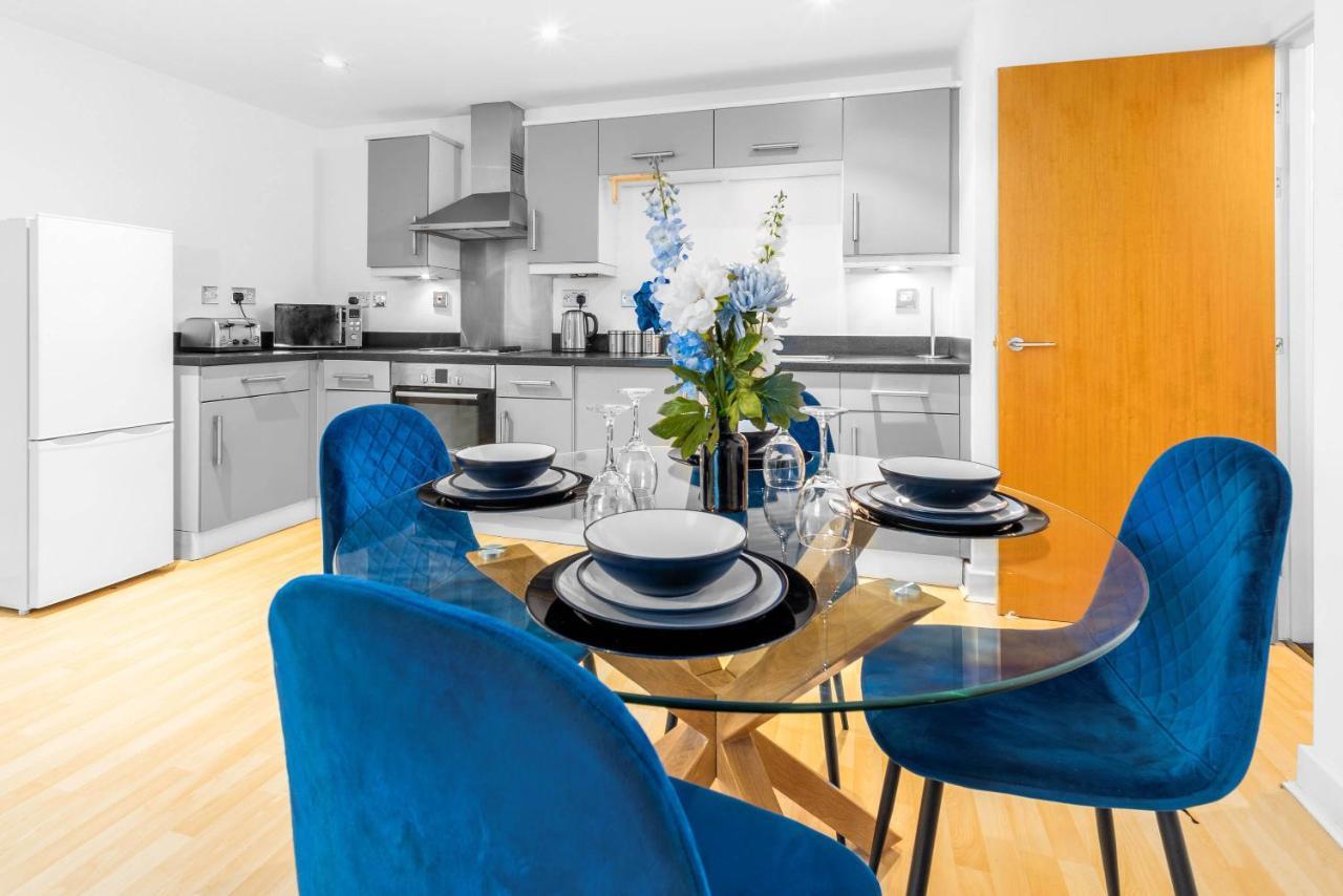 Beautiful Birmingham Central Spacious Apartment-Free Parking, Wifi, Contractors, Hs2, Bullring, Birmingham City Fc Exterior foto